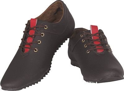 

Emosis Flat Sole Sneakers For Men(Brown
