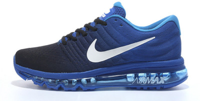 

AIRMAX 2017 Running Shoes For Men(White, Blue