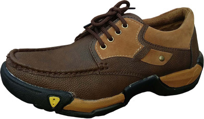 

SRI men Casuals For Men(Brown, Dark brown