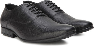 

Provogue Genuine Leather Lace Up For Men(Black