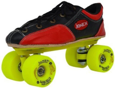 

Jonex Super Rollo Fix Body Quad Roller Skates - Size 4 UK(Green), Red;black;green