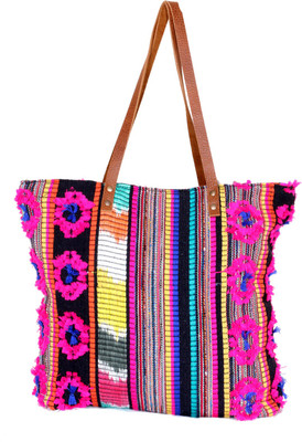 

Indistar Men & Women Casual Multicolor Cotton Tote