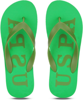 

U.S. Polo Assn Slippers, Green