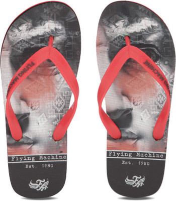 

Flying Machine Curtis Slippers, Red