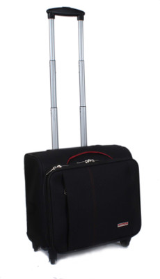 

Vision Laptop Trolley Small Travel Bag - Cabin Size(Black)