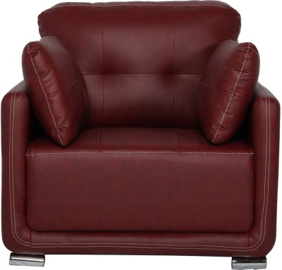 Off On Muebles Casa Cedar Leatherette 1, Cherry Red Leather Sofa