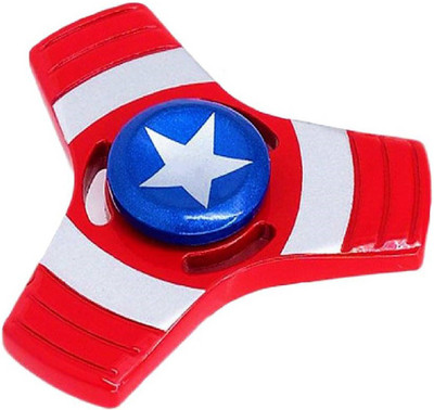 

Krypton Hero's Shield High Quality Metal Hand Spinner Fidget Stress Reducer Anti Anxiety for Children / Adults Mini 2 Mint Spin.(Multicolor)