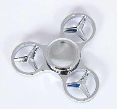 

parishi and w Parishi & W Fidget Spinner ( Mercedes Silver) Hand Spinner for Releasing Stress ,ADHD, Anxiety Etc.(Silver)