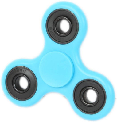 

KASCN HIGH QUALITY PLASTIC FIDGET SPINNER IN SKY BLUE COLOR(Blue)