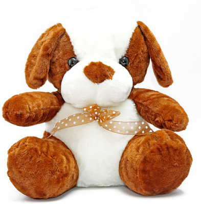 paribazaar TED546468 - 30 cm(coffee Brown, White), White;coffee brown