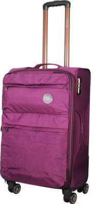 

Satchi Club Italy 65 Cms 4 Wheel Soft Sided Water Resistant Expandable Check-in Luggage -  Inches(Purple