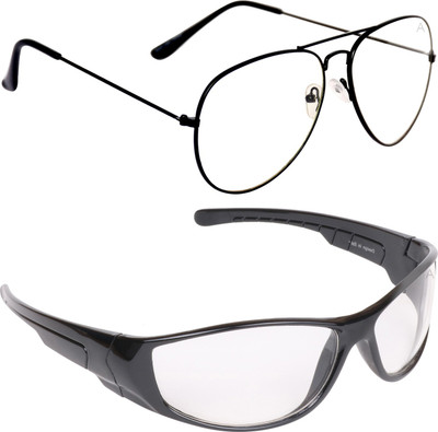

Aligatorr Sports, Aviator Sunglasses(Clear