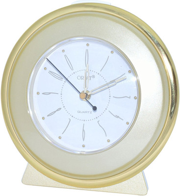 

Orpat Analog Golden Clock
