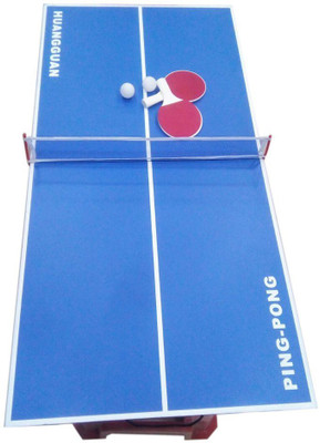 

kris toy table tannis for kids Rollaway Indoor Table Tennis Table(Blue)