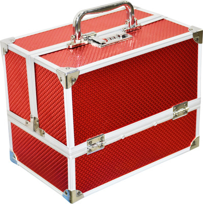 Pride Star Nicky to store Cosmetics items Vanity Box(Red)