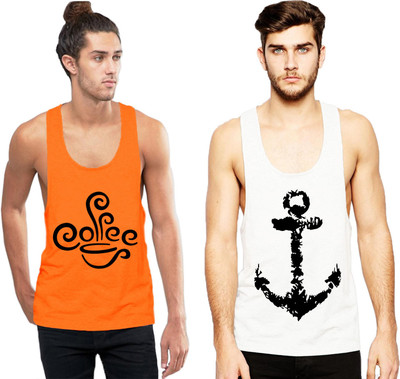 Cottonbeans Men Vest(Pack of 2)
