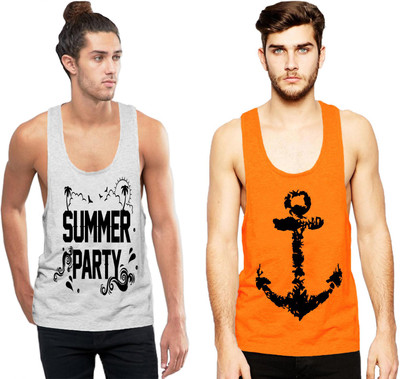 Cottonbeans Men Vest(Pack of 2)