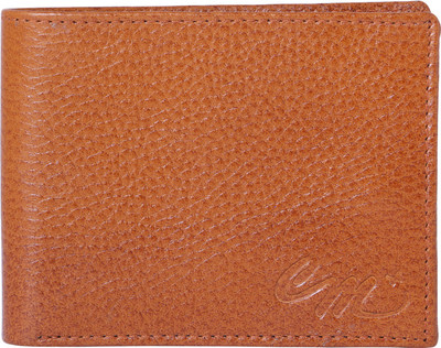 

Code Max Men Tan Genuine Leather Wallet(4 Card Slots)