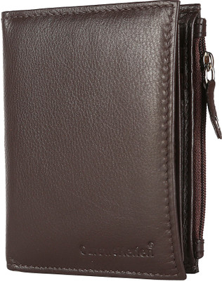 

curewe kerien Men Brown Genuine Leather Wallet(8 Card Slots)