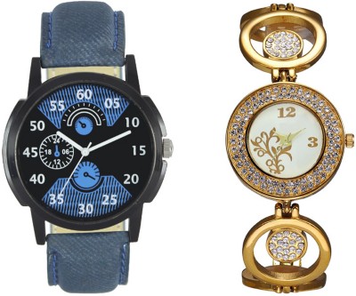 CM New Couple Watch With Stylish And Designer Dial Fancy Look 012 Watch  - For Couple   Watches  (CM)