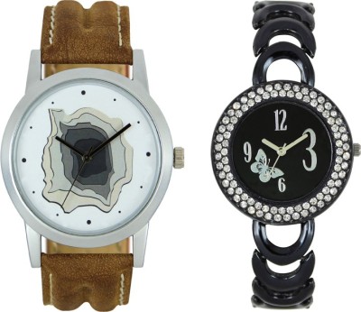 CM New Couple Watch With Stylish And Designer Dial Fancy Look 065 Watch  - For Couple   Watches  (CM)