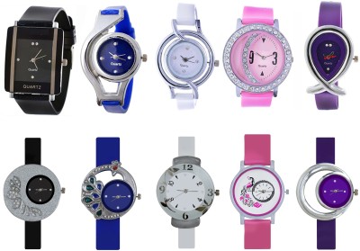 keepkart Stylish Combo Of 10 Watches For Woman And Girls Watch  - For Girls   Watches  (Keepkart)