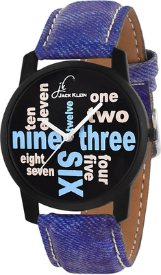 View Jack Klein Denim Finish Funky Watch  - For Men Wrist Watches Price Online(Jack Klein)