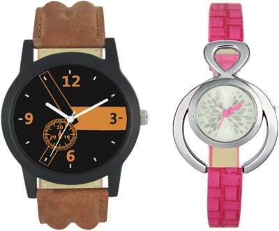 CM New Couple Watch With Stylish And Designer Dial Fancy Look 005 Watch  - For Couple   Watches  (CM)