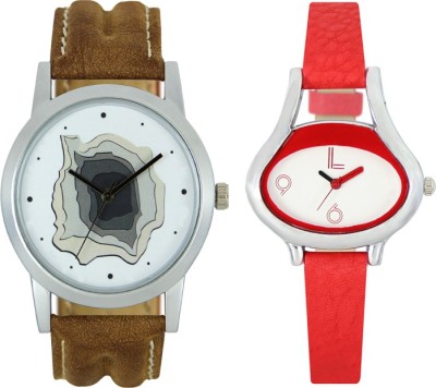 CM New Couple Watch With Stylish And Designer Dial Fancy Look 070 Watch  - For Couple   Watches  (CM)