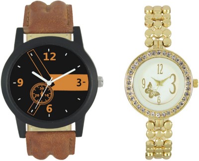 CM New Couple Watch With Stylish And Designer Dial Fancy Look 003 Watch  - For Couple   Watches  (CM)