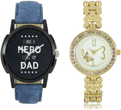 

SRK ENTERPRISE Couple Watch With Fast Selling Stylish And Designer Dial Rich Look 0027 Watch - For Couple