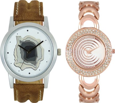 CM New Couple Watch With Stylish And Designer Dial Fancy Look 066 Watch  - For Couple   Watches  (CM)