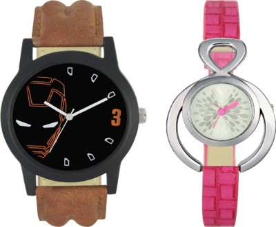 CM New Couple Watch With Stylish And Designer Dial Fancy Look 029 Watch  - For Couple   Watches  (CM)