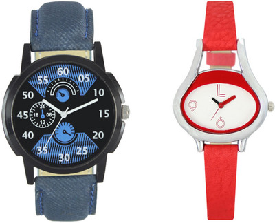 CM New Couple Watch With Stylish And Designer Dial Fancy Look 014 Watch  - For Couple   Watches  (CM)