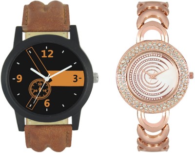 CM New Couple Watch With Stylish And Designer Dial Fancy Look 002 Watch  - For Couple   Watches  (CM)