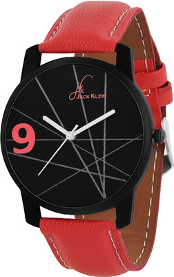 View Jack Klein Black And Red Graphic Edition Watch  - For Men Wrist Watches Price Online(Jack Klein)