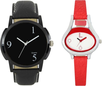 CM New Couple Watch With Stylish And Designer Dial Fancy Look 046 Analog Watch  - For Couple   Watches  (CM)