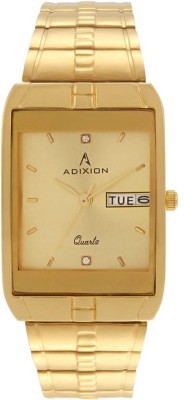 ADIXION 9151YMA11 Stainless Steel Gold watch with Swarovski dial. Watch  - For Men   Watches  (Adixion)