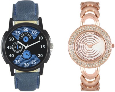 CM New Couple Watch With Stylish And Designer Dial Fancy Look 010 Watch  - For Couple   Watches  (CM)