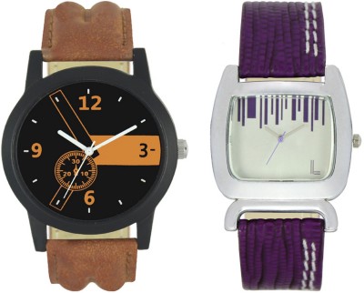 CM New Couple Watch With Stylish And Designer Dial Fancy Look 007 Watch  - For Couple   Watches  (CM)