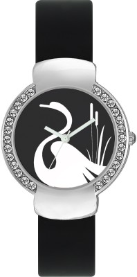 Shivam Retail Valentime 0021 Black Analog Watch  - For Girls   Watches  (Shivam Retail)