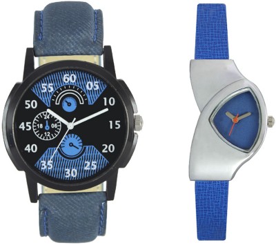 CM New Couple Watch With Stylish And Designer Dial Fancy Look 016 Watch  - For Couple   Watches  (CM)