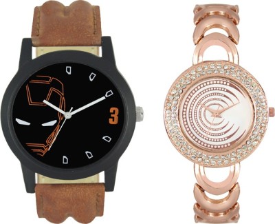 CM New Couple Watch With Stylish And Designer Dial Fancy Look 026 Watch  - For Couple   Watches  (CM)