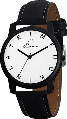 View Jack Klein White Dial Black Dial Formal Elegant Watch  - For Men Wrist Watches Price Online(Jack Klein)