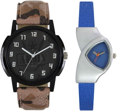 CM New Couple Watch With Stylish And Designer Dial Fancy Look 024 Watch  - For Couple   Watches  (CM)