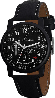 View Jack Klein Black Multi-Dial Black Strap Edition Analog Watch  - For Men Wrist Watches Price Online(Jack Klein)