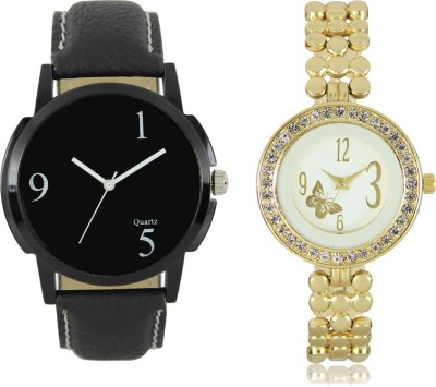 CM New Couple Watch With Stylish And Designer Dial Fancy Look 043 Watch  - For Couple   Watches  (CM)