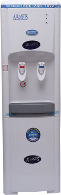 

pureness Pureness Atlantis RO Water Purifier in Food Grade Body with cold,hot and normal water 10 L RO + UV + UF + TDS Water Purifier(White)