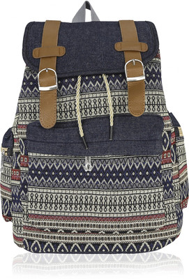 

Kleio Casual Multicolour Printed Backpack for Women/ Girls 30 L Backpack(Blue)