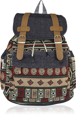 

Kleio Casual Multicolour Printed Backpack for Women/ Girls 30 L Backpack(Black)